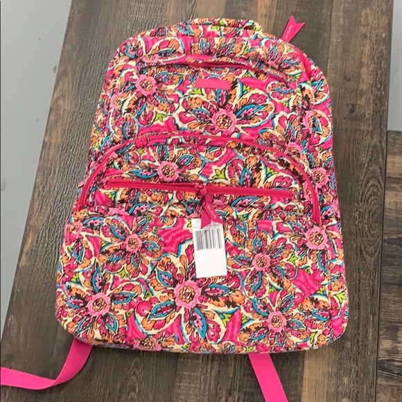 Vera Bradley- backpack, sunburst floral, NWT Amazon.com: Vera Bradley Women main image 4